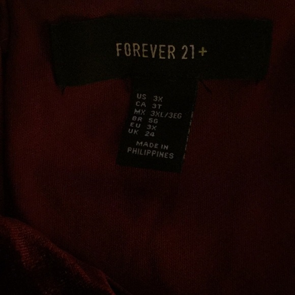 FOREVER 21 red dress - Picture 2 of 4
